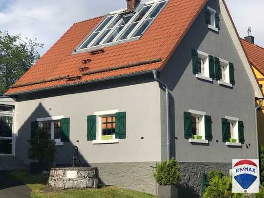 Schönes Haus mit Panorama Blick im Frankenwald.