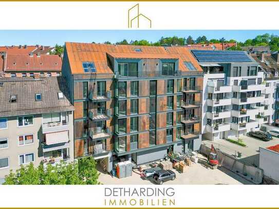 Dörnbergstraße: Puristisch und modern. 3 Zimmer-Luxus-Wohnung mit Balkon