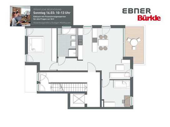 3-Zimmer-Wohnung im Obergeschoss | 6C.4