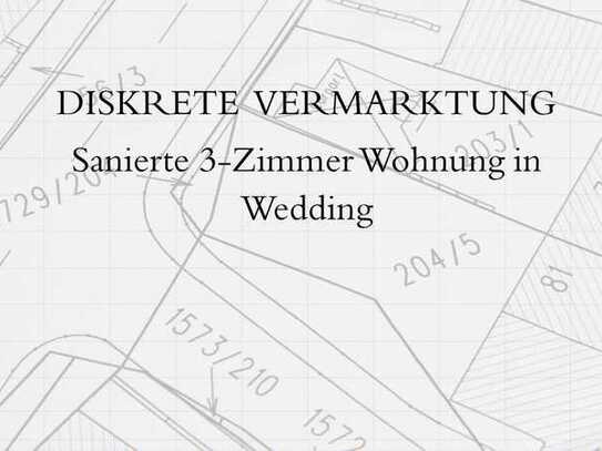 Exklusive 3-Raum-Wohnung mit gehobener Innenausstattung mit Balkon und EBK in Berlin Wedding