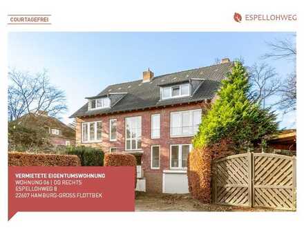 Terrassenwohnung mit Garten zur Kapitalanlage in Groß Flottbek
