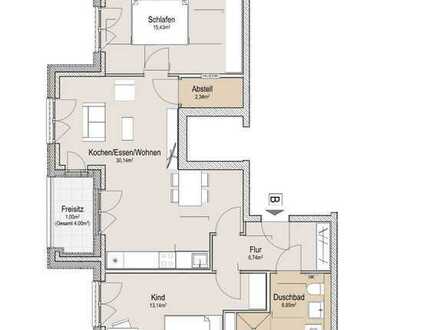 Einzug in Ihr Traum-Zuhause: 3-Zimmer-EOF-Wohnung im Neubau