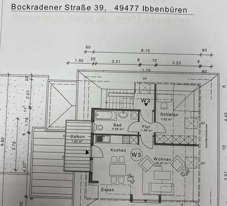 Schöne 1,5-Zimmer-Wohnung in Ibbenbüren