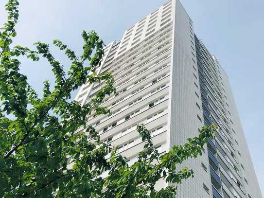 Ideale Studentenwohnung im Hochhaus: Offene Wohnküche !