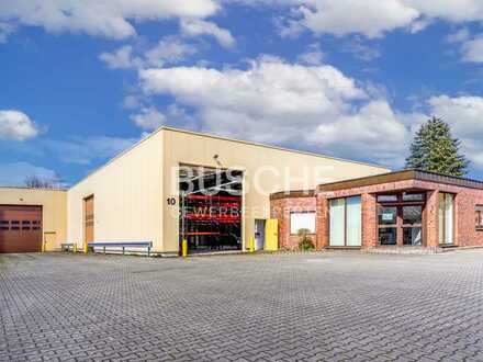 MS-Albachten || Steinbrede || 544 m² reine Lagerhalle mit Regalsystem || 2 Rolltore || frei ab 1.6.
