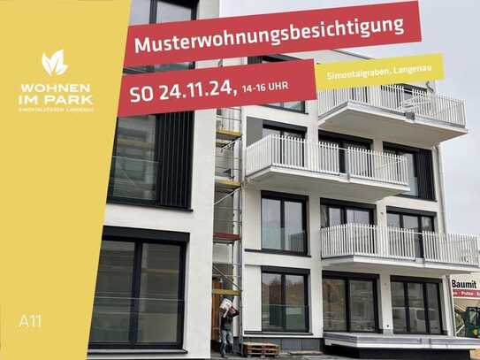 2,5-ZIMMER ETW IM 2. OG MIT BALKON - "WOHNEN IM PARK" IN LANGENAU - A11