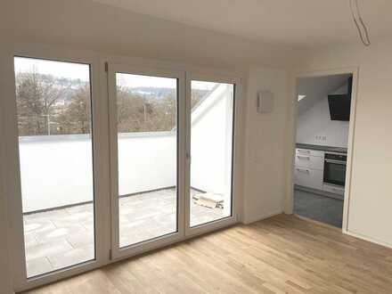 Traumhafte zwei Zimmer Neubau-Wohnung in Top Lage von Tübingen.