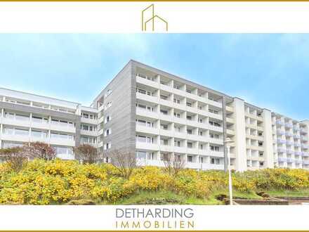 Einzimmerwohnung im 2. Obergeschoss mit kleinem Seeblick in Westerland