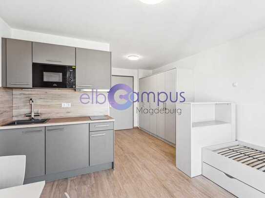 Ruhe zum Lernen! Dein möbliertes 1-Zimmer Apartment in der Nähe der Universität Magdeburg