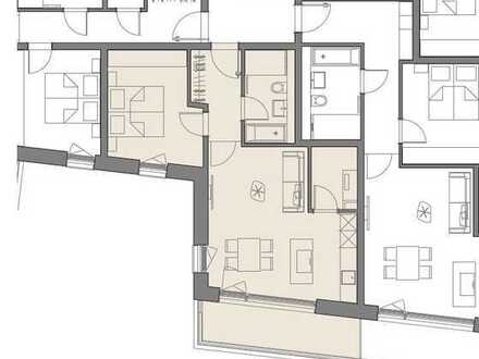 Erstbezug! 2-Zimmer-Wohnung im 1. OG mit Balkon
