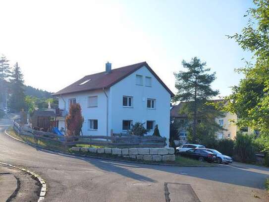 Komplett modernisierte Wohnung mit großer Terrasse und Garten