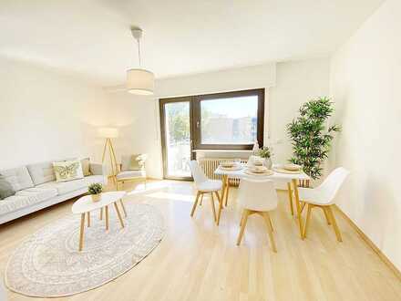 Lichtdurchflutete 3-Zimmer-Wohnung mit Balkon auf Erbpachtgrundstück im Lindenhof