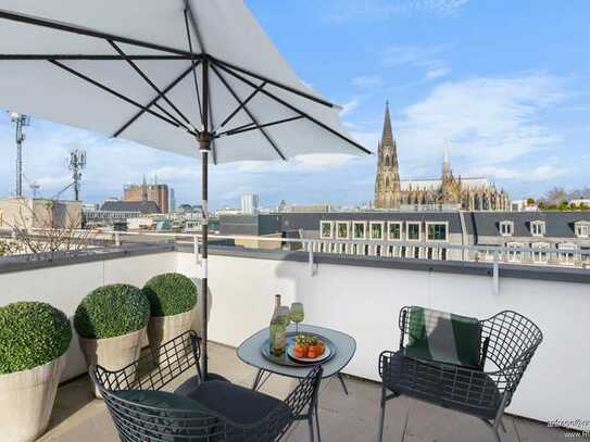 RIDA FLATS - Maisonette-Penthouse mit Domblick: Stilvoller Wohntraum im Herzen der Altstadt!