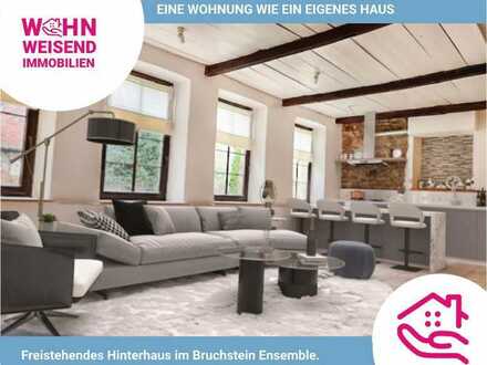 Wohnung im Bruchsteinensemble in Velbert Langenberg. Wie ein eigenes, freistehendes Haus.