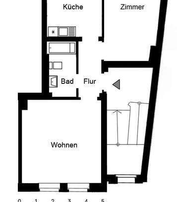 Gemütliche 2 Zimmer Wohnung im Südviertel