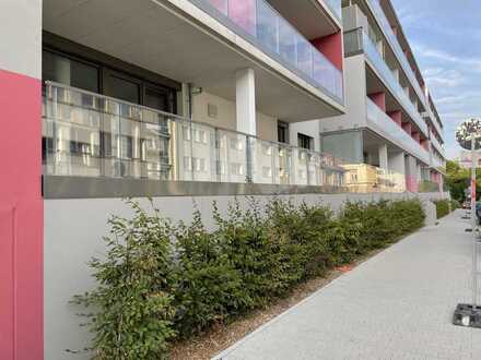 Wohnung mit Ausblick-Moderne 2 ZW mit EBK, Balkon & Fußbodenheizung