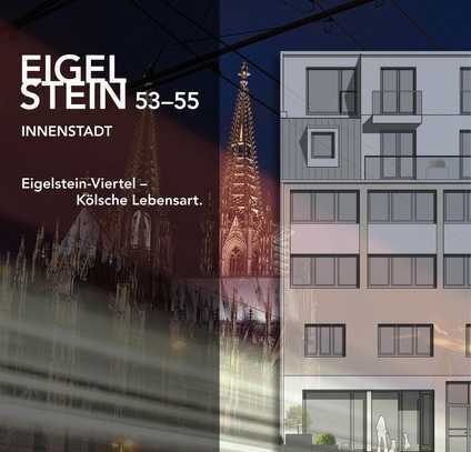 Modernisierte 2-Zimmer Einheit mit Balkon am Eigelstein! Fernwärme! Erstbezug! - Eigelstein 53/ WE 1