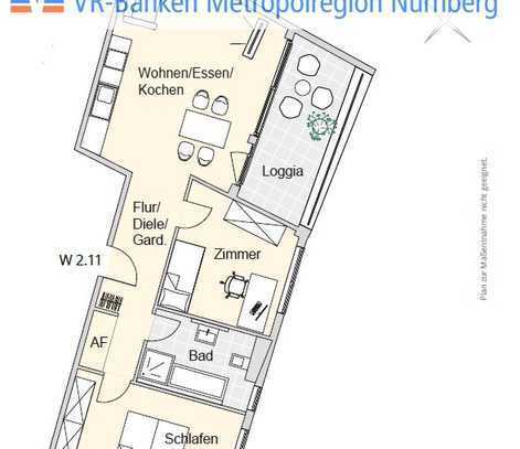 Ansprechende Wohnanlage im Nürnberg Nord: 60 stilvolle Neubau-ETW und 10 Büroeinheiten in Stadtlage!