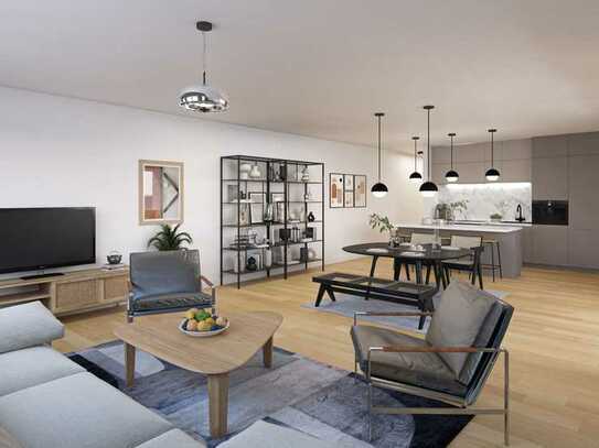 Studio-Apartment mit Loggia