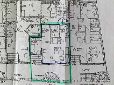 Möblierte 2-Zimmer-EG-Wohnung mit Garten/Terasse und Einbauküche in Pfaffenhofen