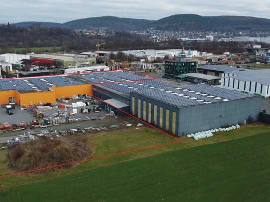 Gewerbehalle als Einzelhandels-, Produktions- oder Lagerfläche im Kulmbacher Gewerbegebiet zu verkau