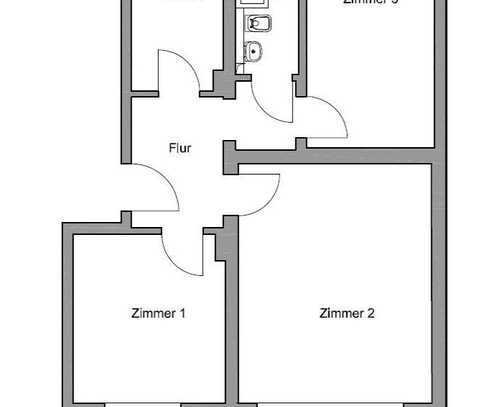 Erfüllende 3-Zimmer Wohnung in Hamburg-Ottensen zu vermieten