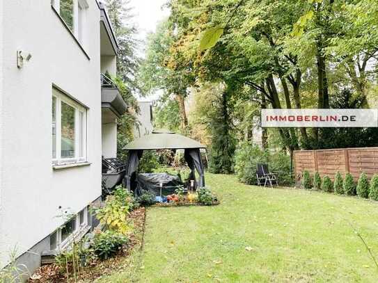 IMMOBERLIN.DE - Sehr sympathische Wohnung mit Westloggia & Blick in den Bäkepark beim Teltowkanal