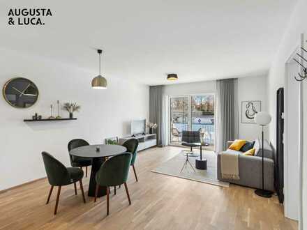 Wohnen im Augusta & Luca: Moderne 2-Zimmer-Wohnung mit Balkon