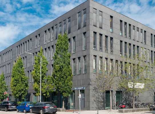 #Modernes Bürogebäude #Flexible Raumgestaltung #Parkstadt Schwabing