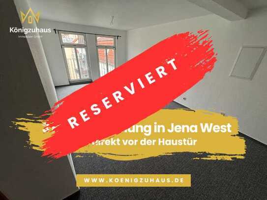 3 Raum Wohnung in Jena West - Allee direkt vor der Haustür