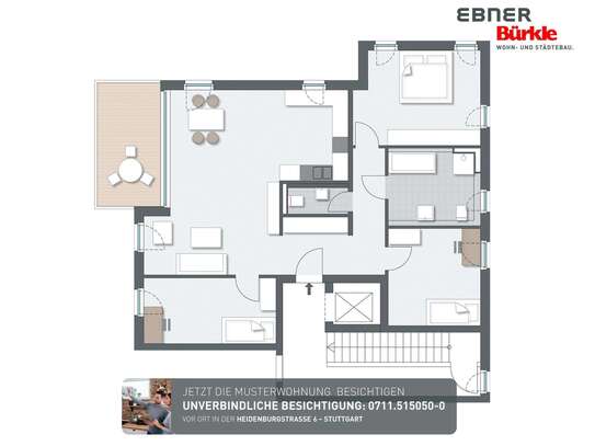 4-Zimmer-Wohnung im Obergeschoss | 6A.3