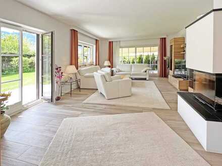 Sonnige Garten-Wohnung mit traumhaftem Bergblick