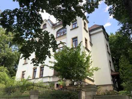 Wohnen in ruhiger und grüner Lage in Trachenberge-Hanglage ohne Balkon!