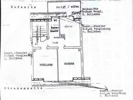 Gemütliche Dachgeschosswohnung mit Charme und Balkon in perfekter Lage!