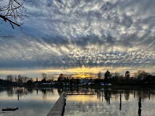 Großer Bootsliegeplatz an der Großen Krampe in Müggelheim