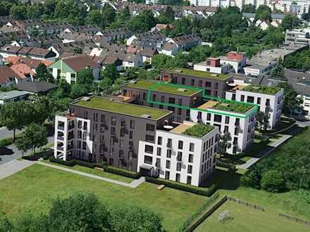 PROVISIONSFREI: Neubau - 4-Zimmer-Penthouse-Wohnung mit großer Dachterrasse - Neu-Isenburg