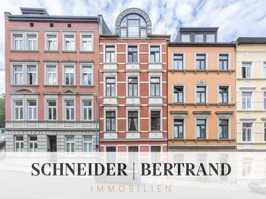 Stylische Maisonettewohnung mit großer Terrasse in Denkmalobjekt - exponierte Hochschullage