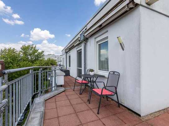 Penthouse-Character - charmante Wohnung mit 2 großen-Balkonen