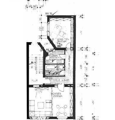 3,5 Zimmer Wohnung, Ideal als Einsteigerobjekt oder Monteurwohnung in Duisburg Beeck!