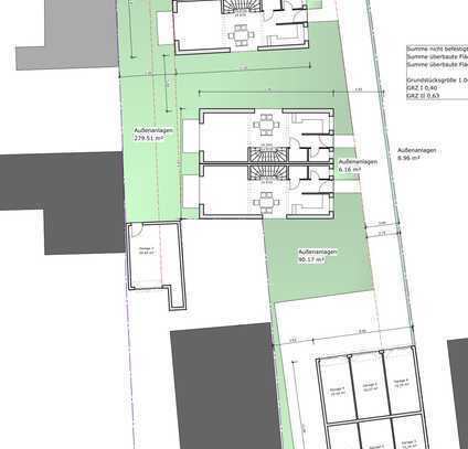 Neubau: DHH in Pfeddersheim mit Garage und Klimaanlage