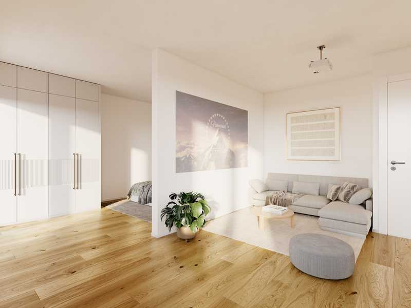 1-Zimmer Neubauwohnung in Düsseldorf mit Balkon als lukrative Kapitalanlage oder zum Selbstnutz