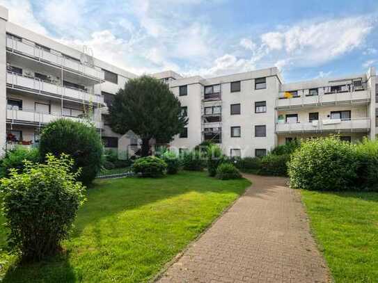 Ruhig gelegen!
Großzügige Erdgeschosswohnung mit 3 Zimmern & Süd-West-Balkon