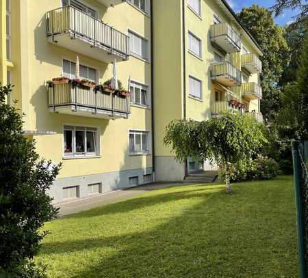 Baden-Baden Cité - Sehr schöne 3 Zimmer Wohnung im HOCHPARTERRE mit kleiner Loggia