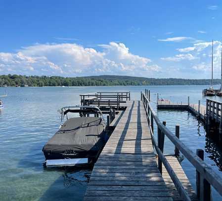 Immobilie mit Wassergrundstück - Rarität direkt am Starnberger See