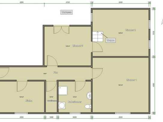 Moderne 3-Zimmer-Wohnung mit Terrasse und EBK in Großostheim
