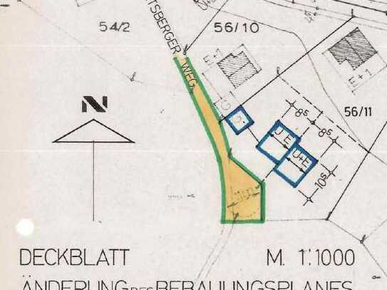 Ruhig gelegenes Baugrundstück - Mit Hanglage in Siegsdorf