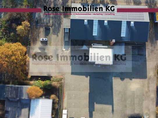 Rose Immobilien KG: Nahe der BAB2 - BAB30! Lagerfläche mit Rampe und Außenfläche zu vermieten!