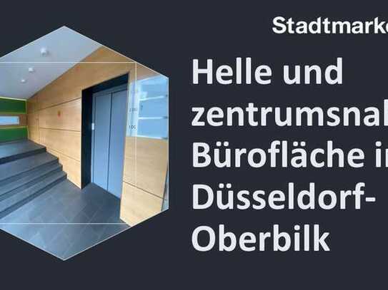 Helle und zentrumsnahe Bürofläche in Düsseldorf-Oberbilk // provisionsfrei