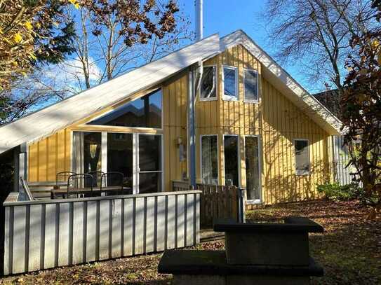 modernes Ferienhaus in See- und Waldnähe-ruhige Lage-geschlossene Galerie
Kamin ist bereits umgebau