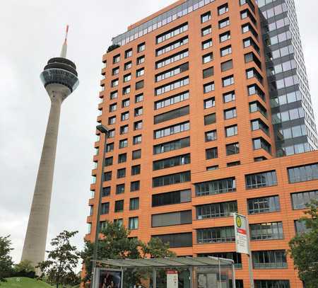 exklusive 2-Zimmerwohnung im Portobello Nähe Medienhafen- mit Panoramablick auf Düsseldorf